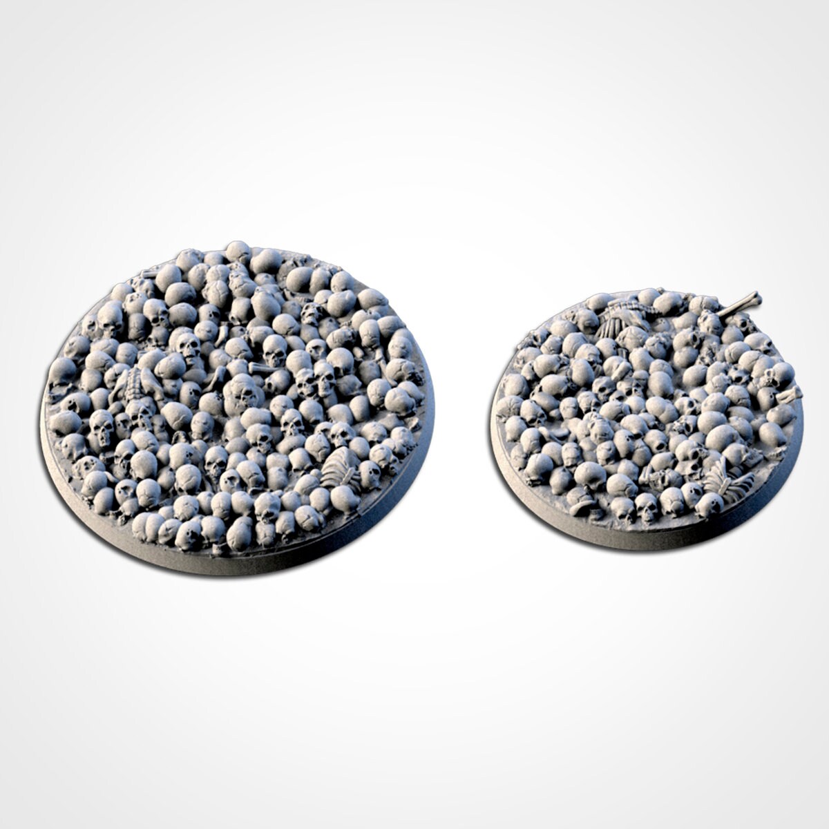 Death Skulls bases various sizes