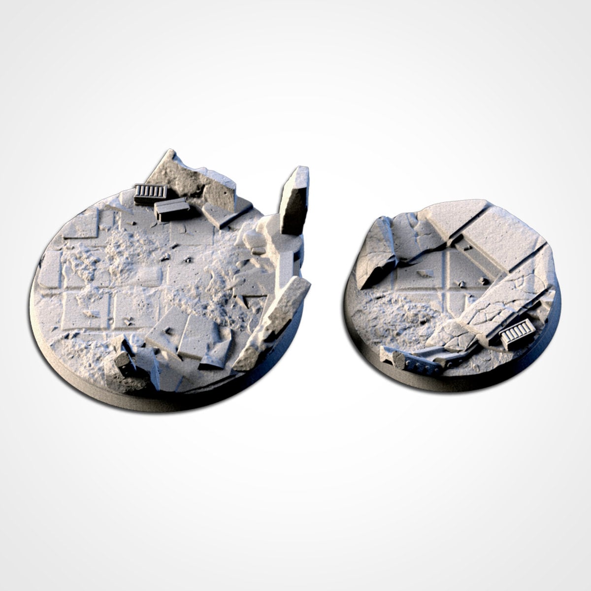 City Ruins bases various sizes