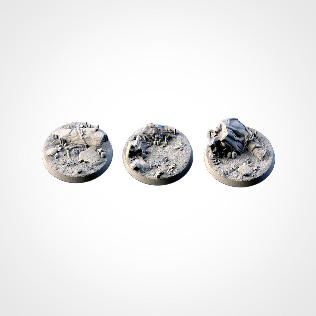 Forest bases various sizes