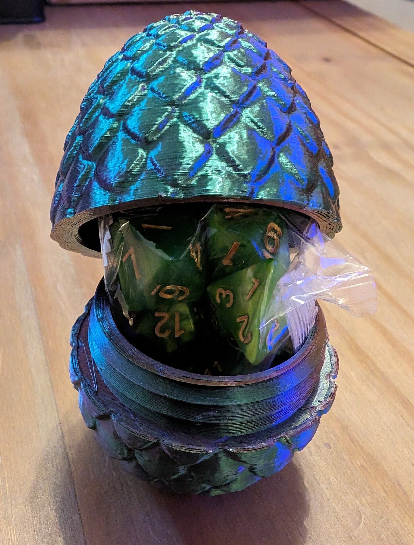 Dragon Egg with Dice