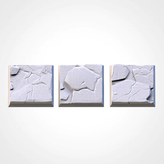 Frozen square bases various sizes