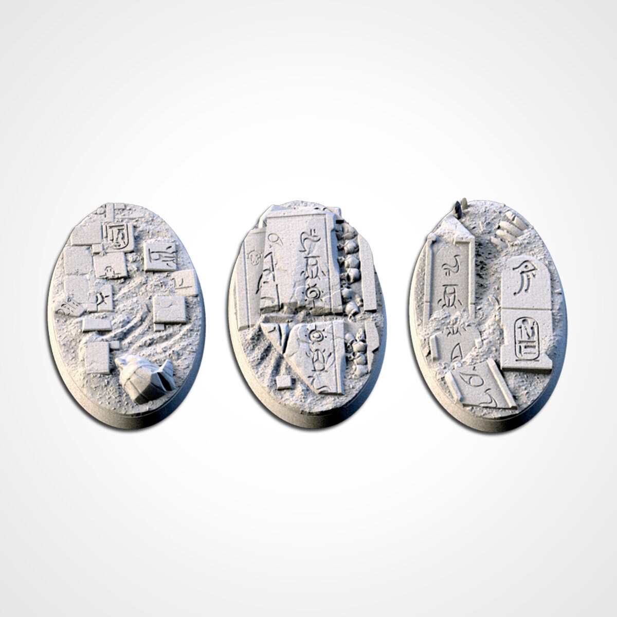Egyptian Bases various sizes