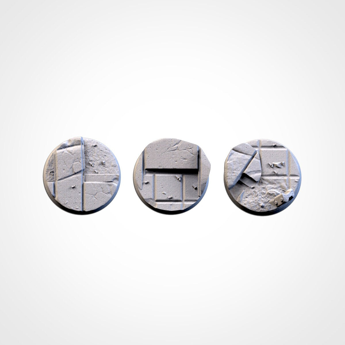 City Ruins bases various sizes