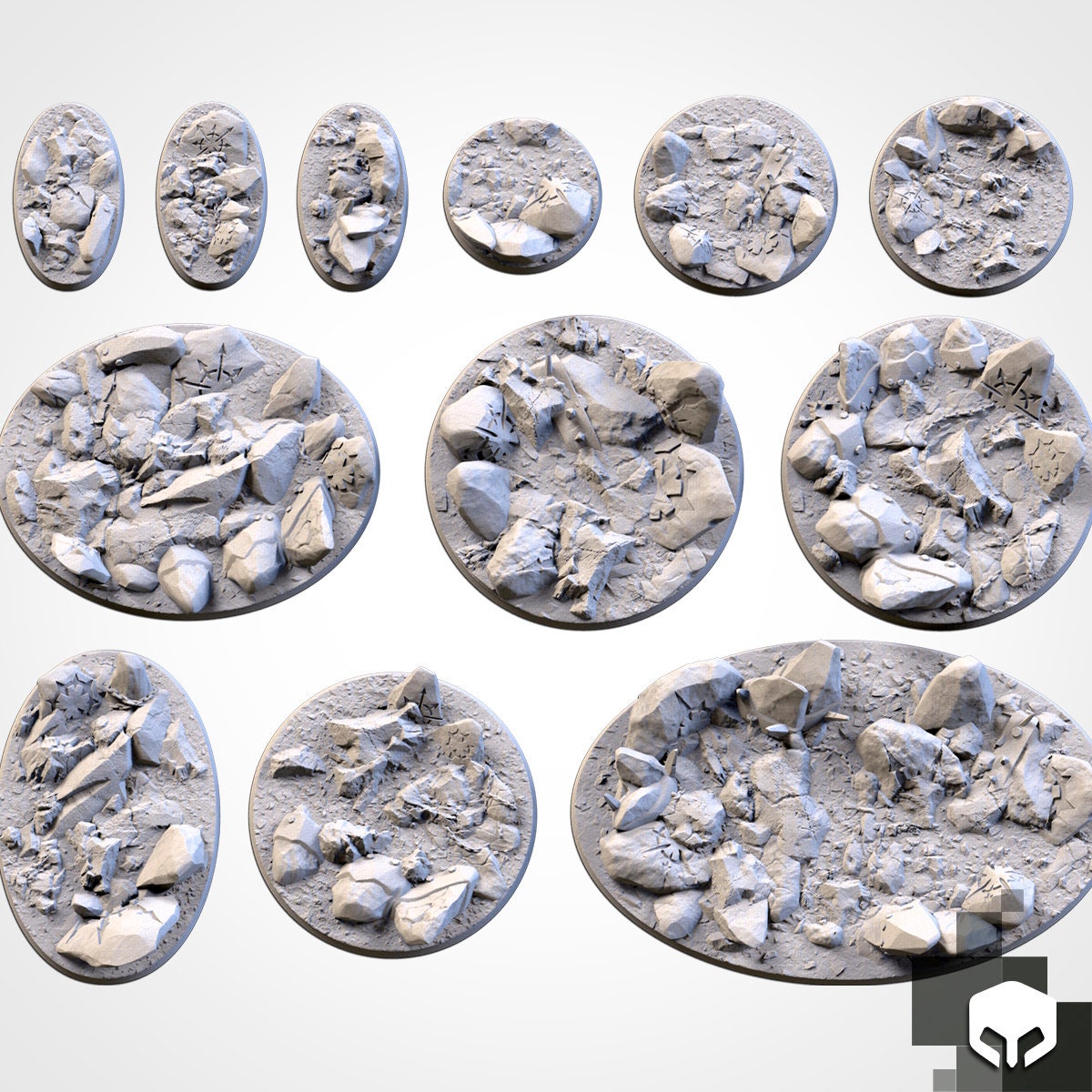 Chaos Hell Bases various sizes