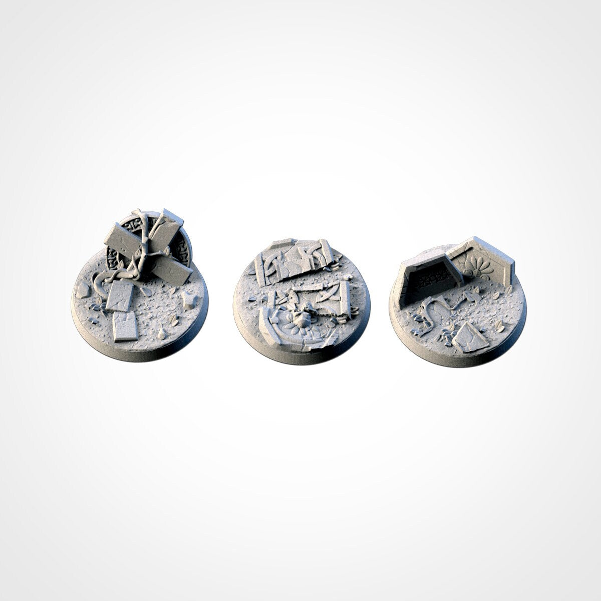 Graveyard bases various sizes
