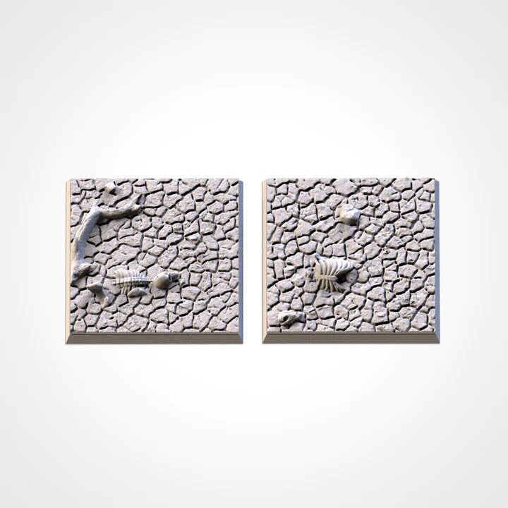 Cracked Dessert square bases various sizes