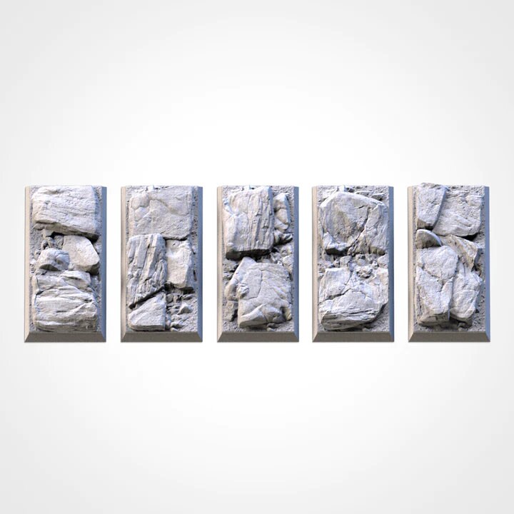 Stony bases various sizes