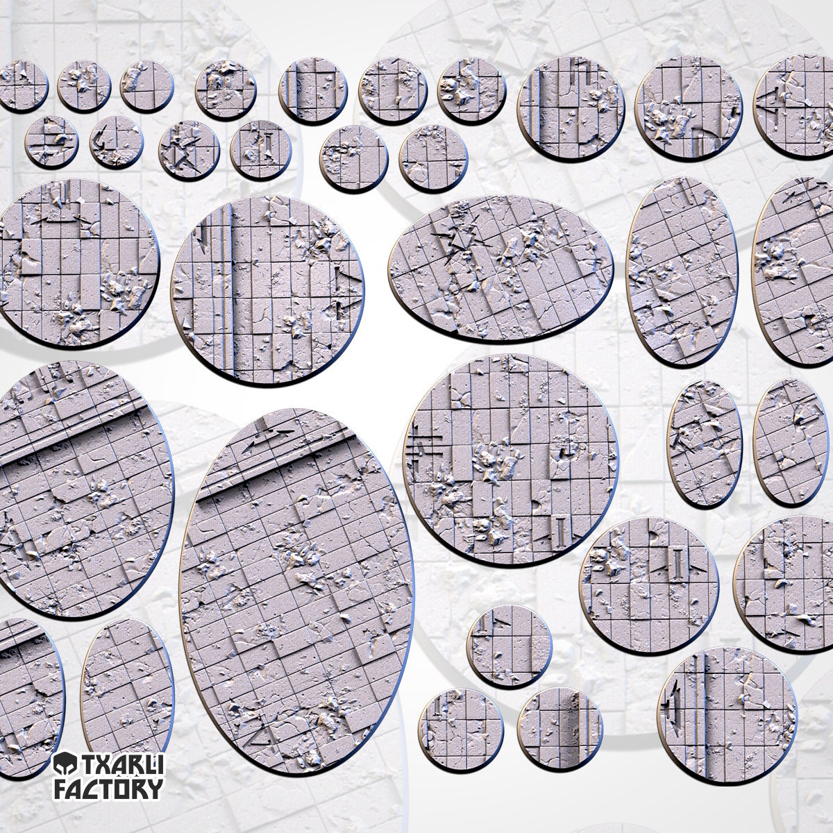Ruined Palace bases various sizes