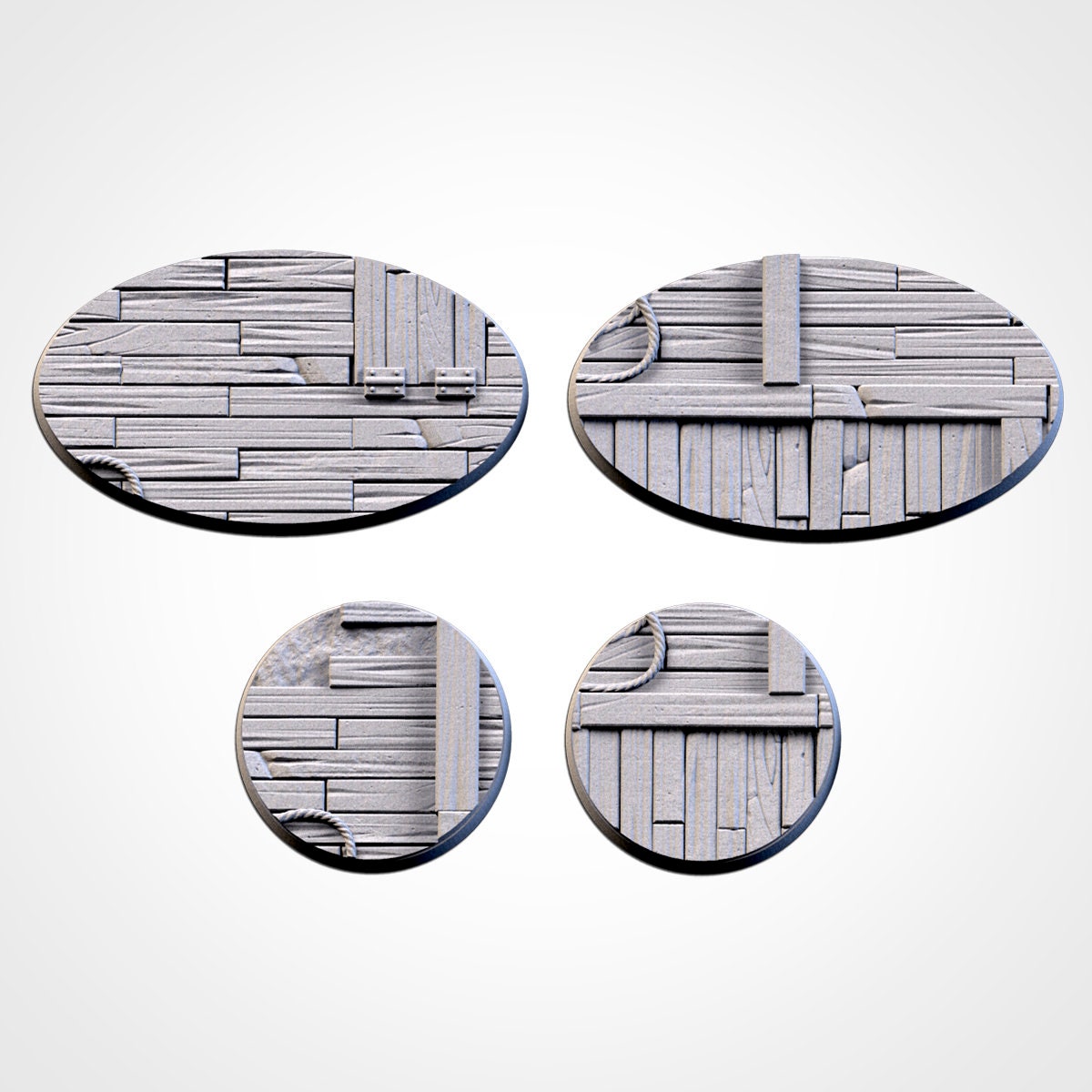 Wooden floor bases various sizes