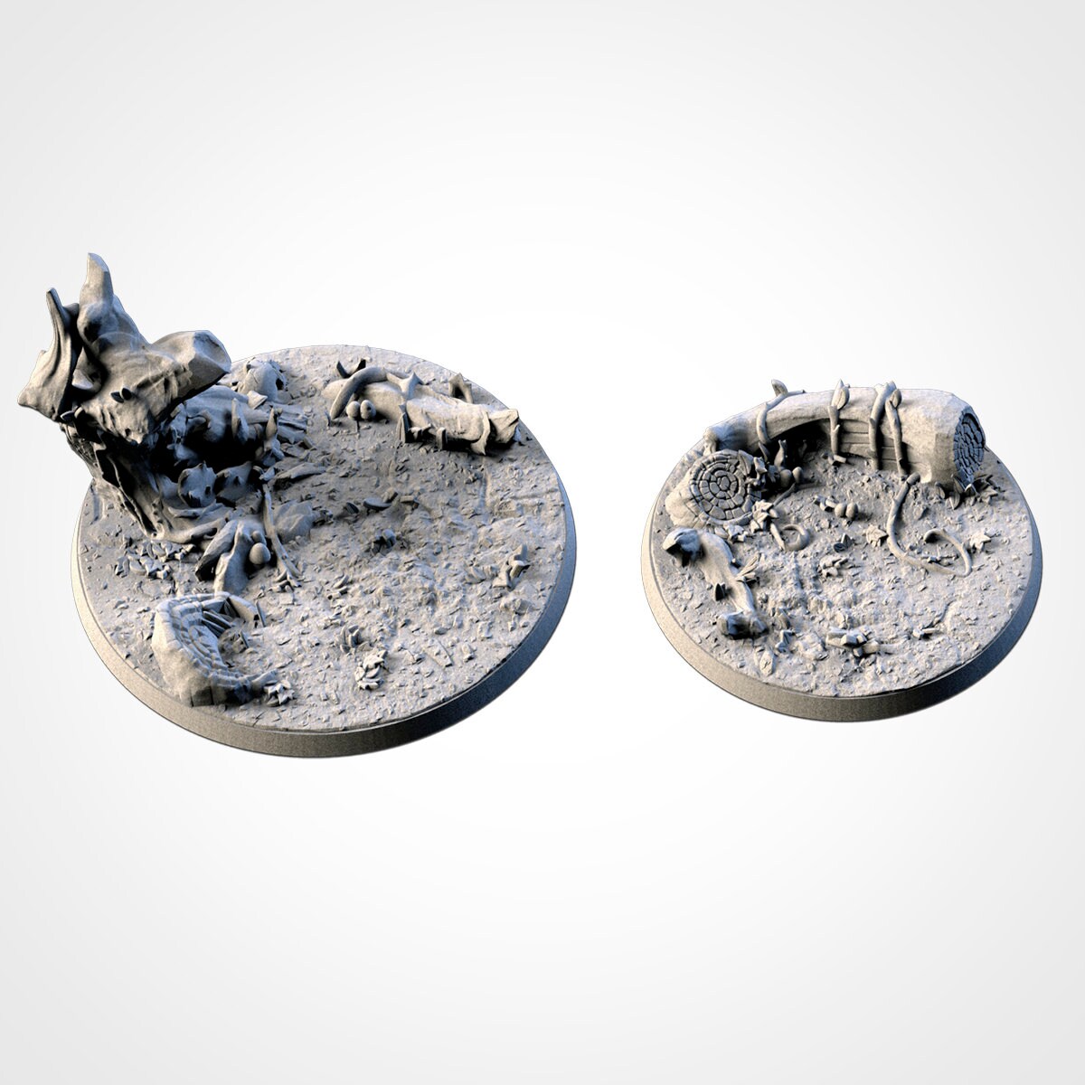 Forest bases various sizes
