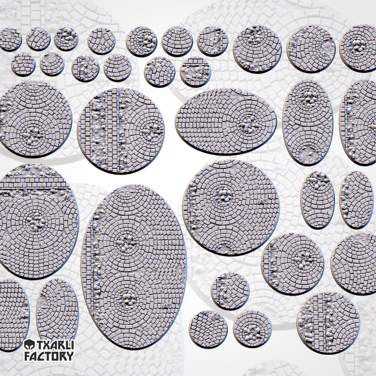 Medieval Road bases various sizes
