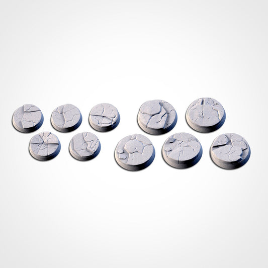 Frozen planet bases various sizes