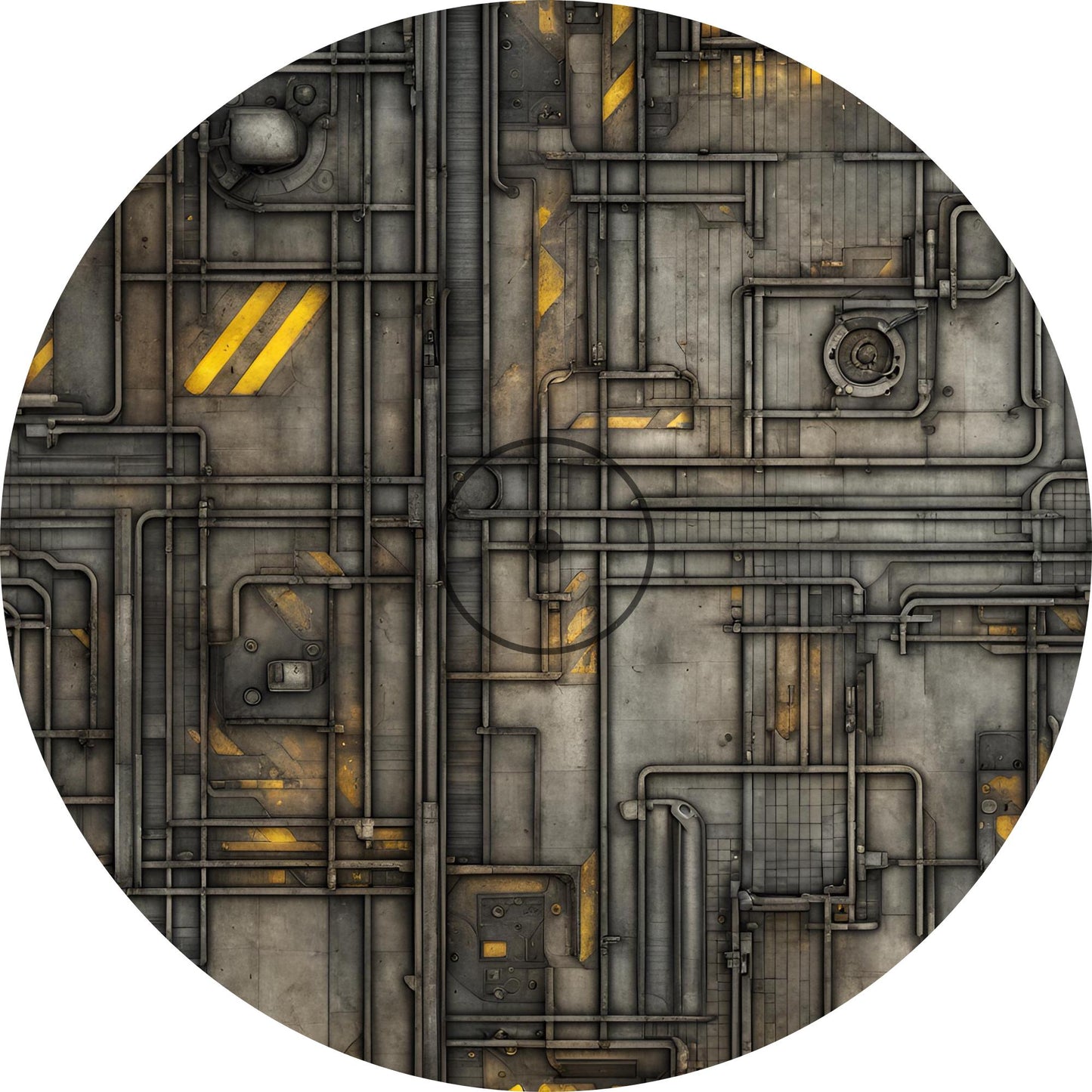 Industrial Objective Markers for Warhammer 40k