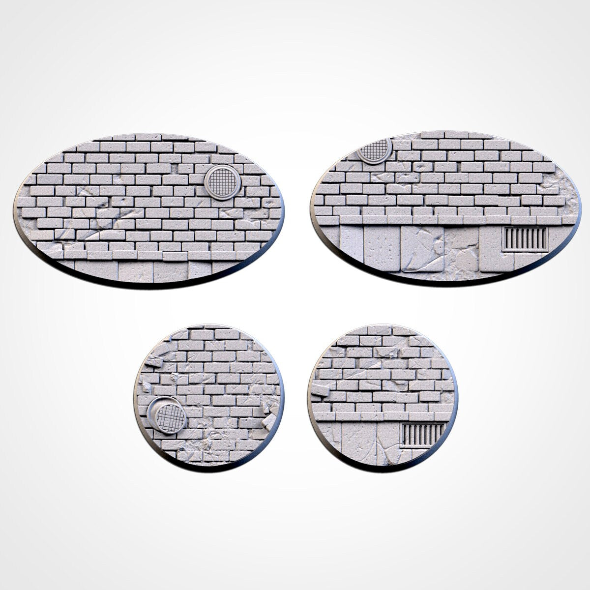 WW2 city style bases various sizes