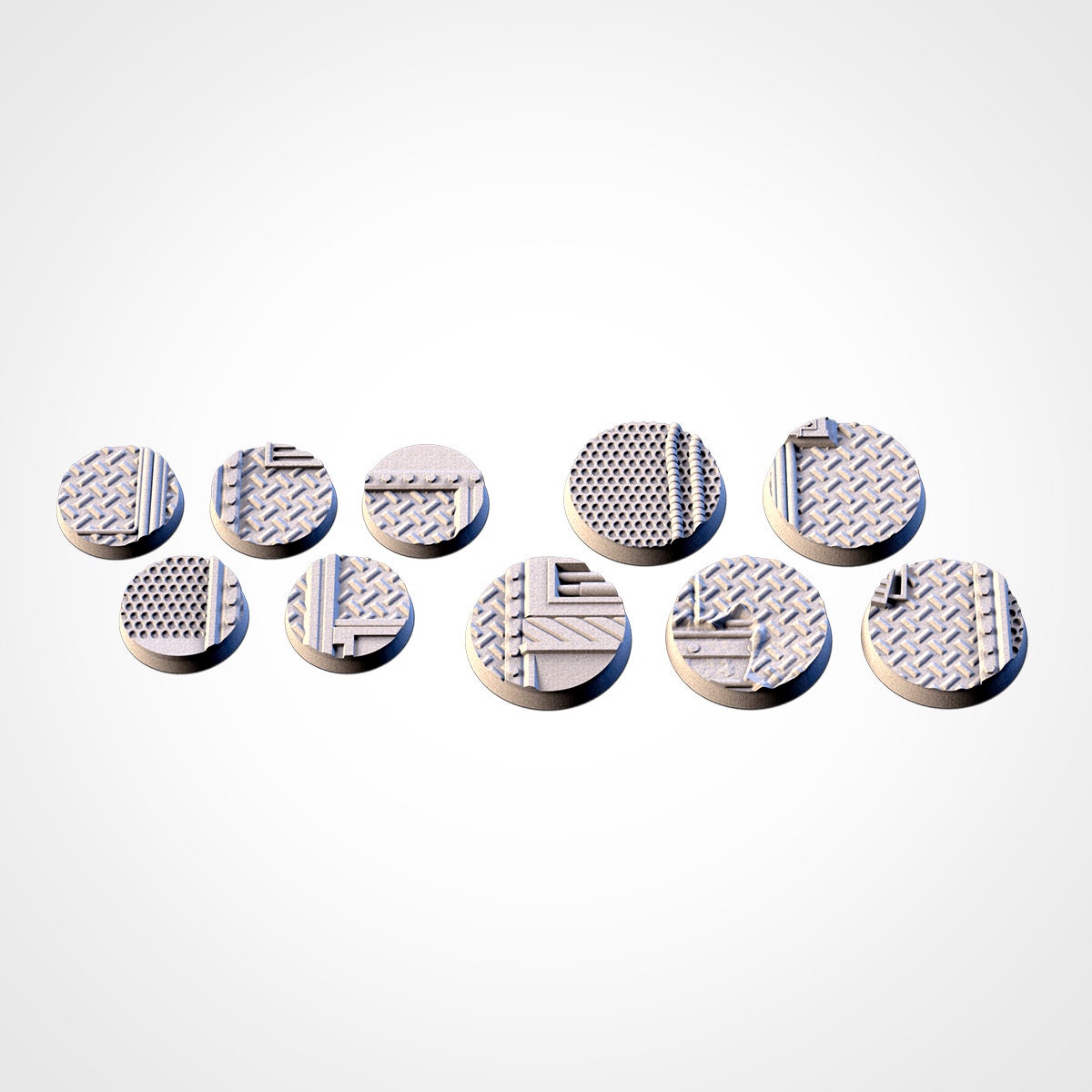 Factory bases various sizes