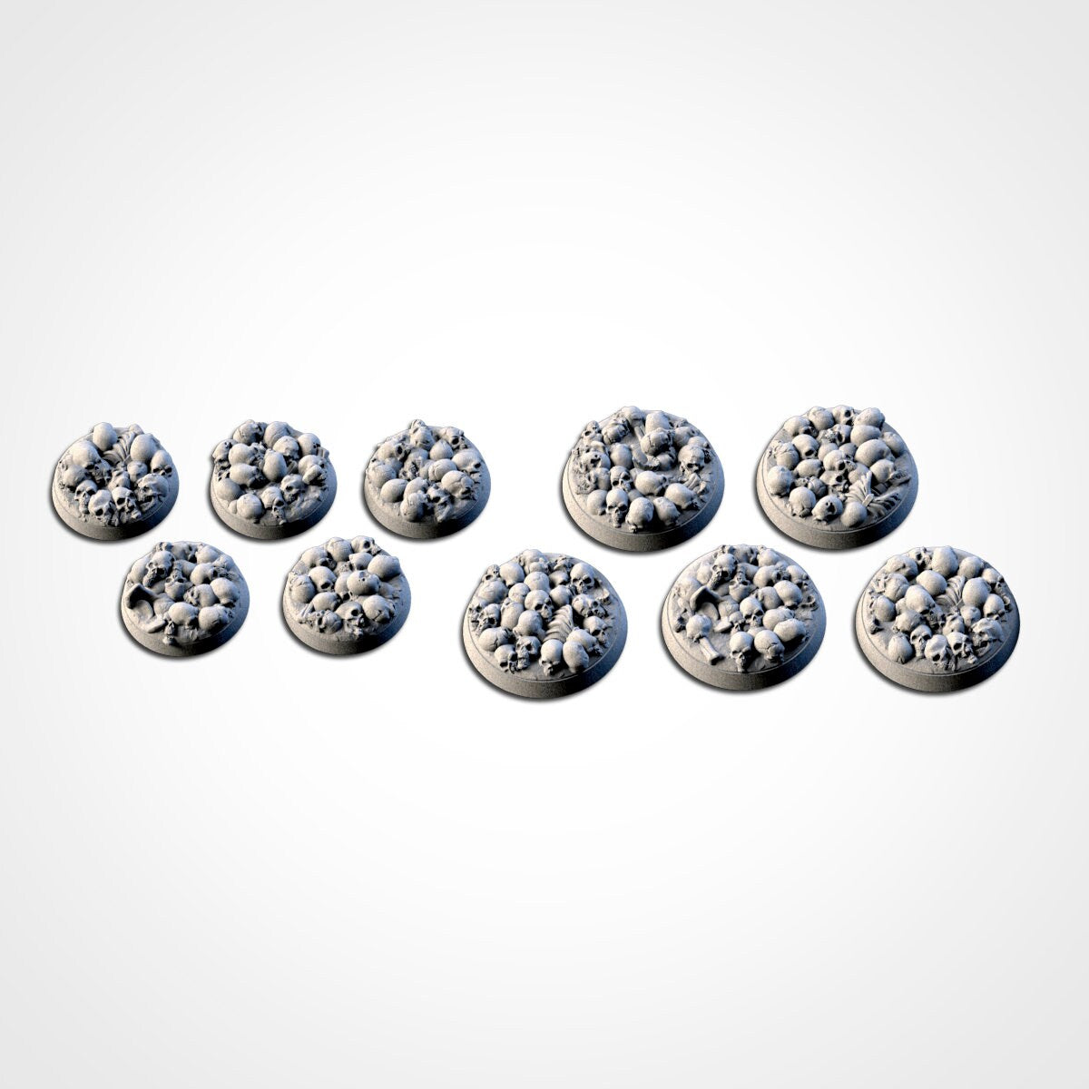 Death Skulls bases various sizes