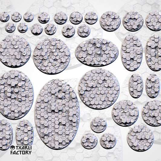 Basaltic bases various sizes