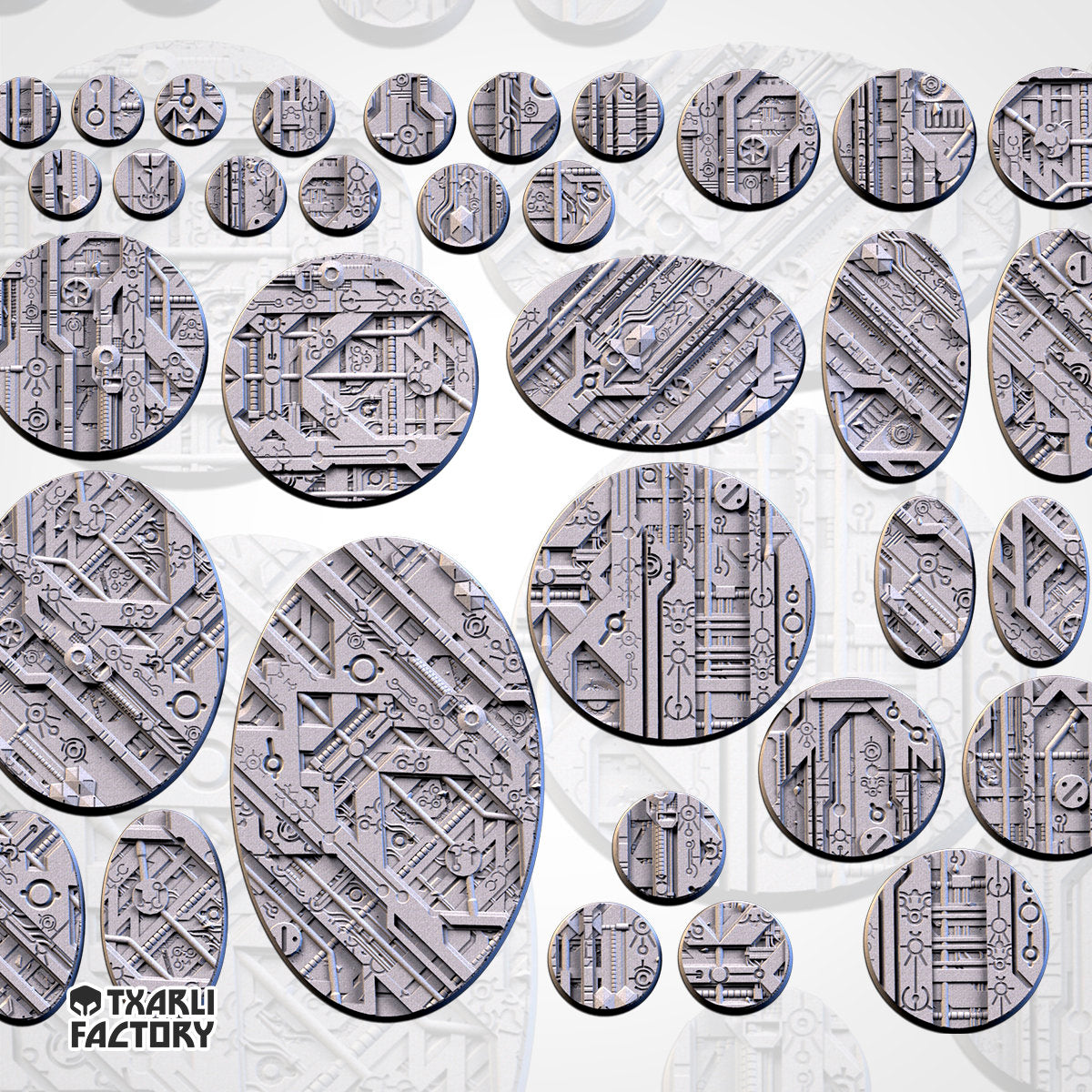 Xeno Tech bases various sizes