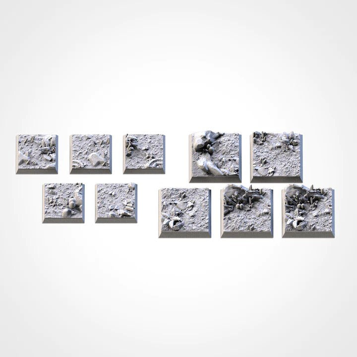 Forest square bases various sizes