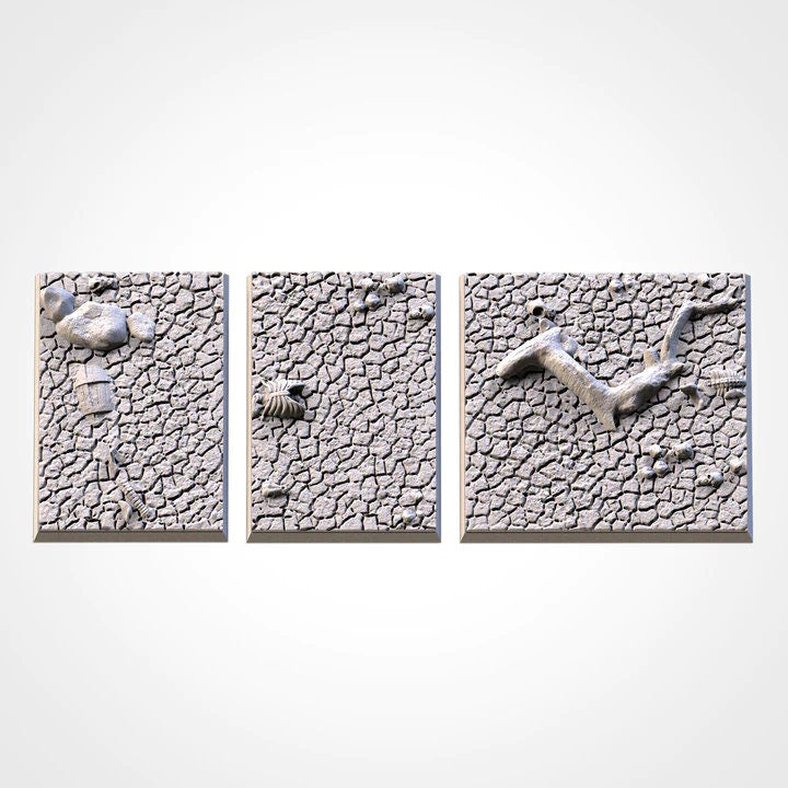 Cracked Dessert square bases various sizes
