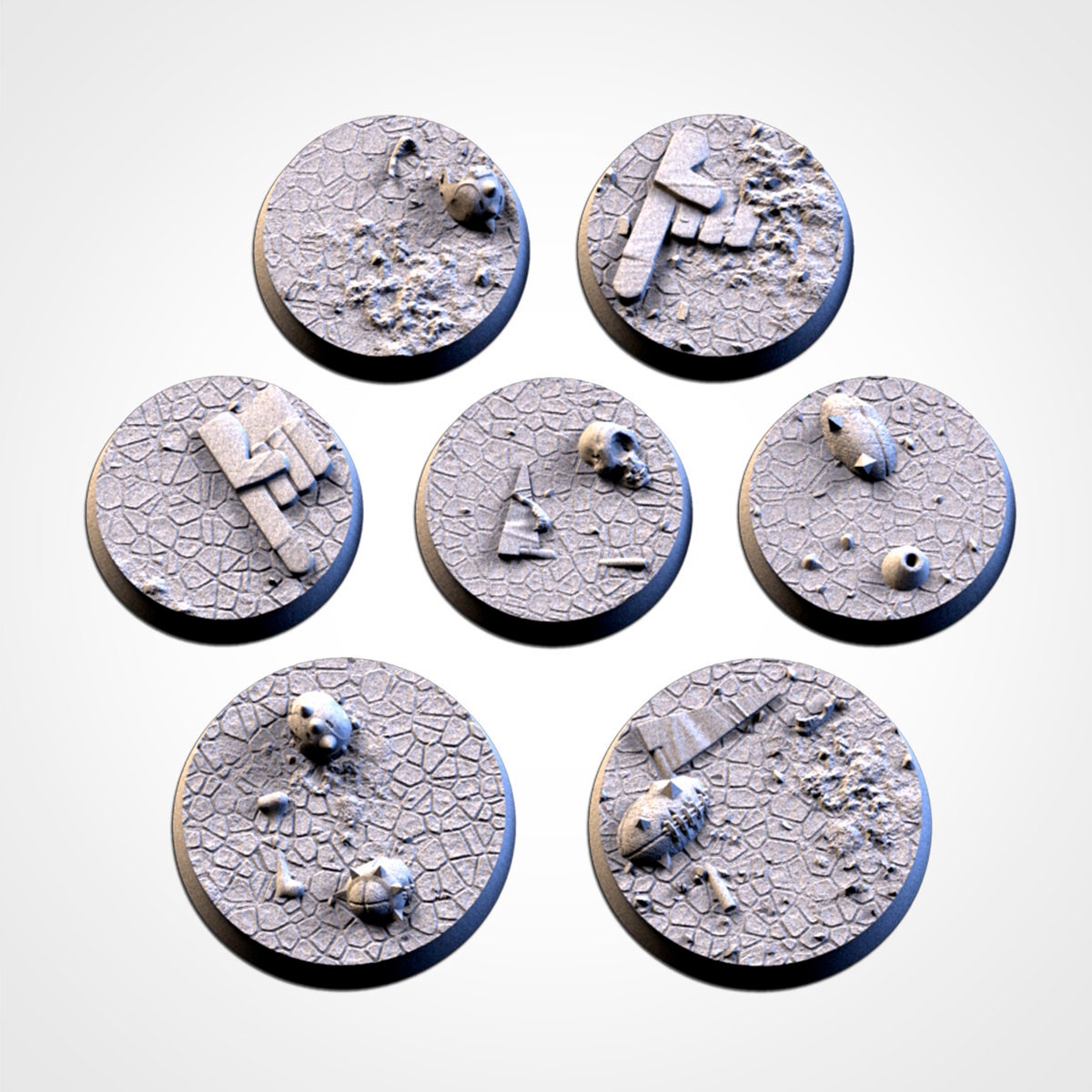 Fantasy Football bases various sizes
