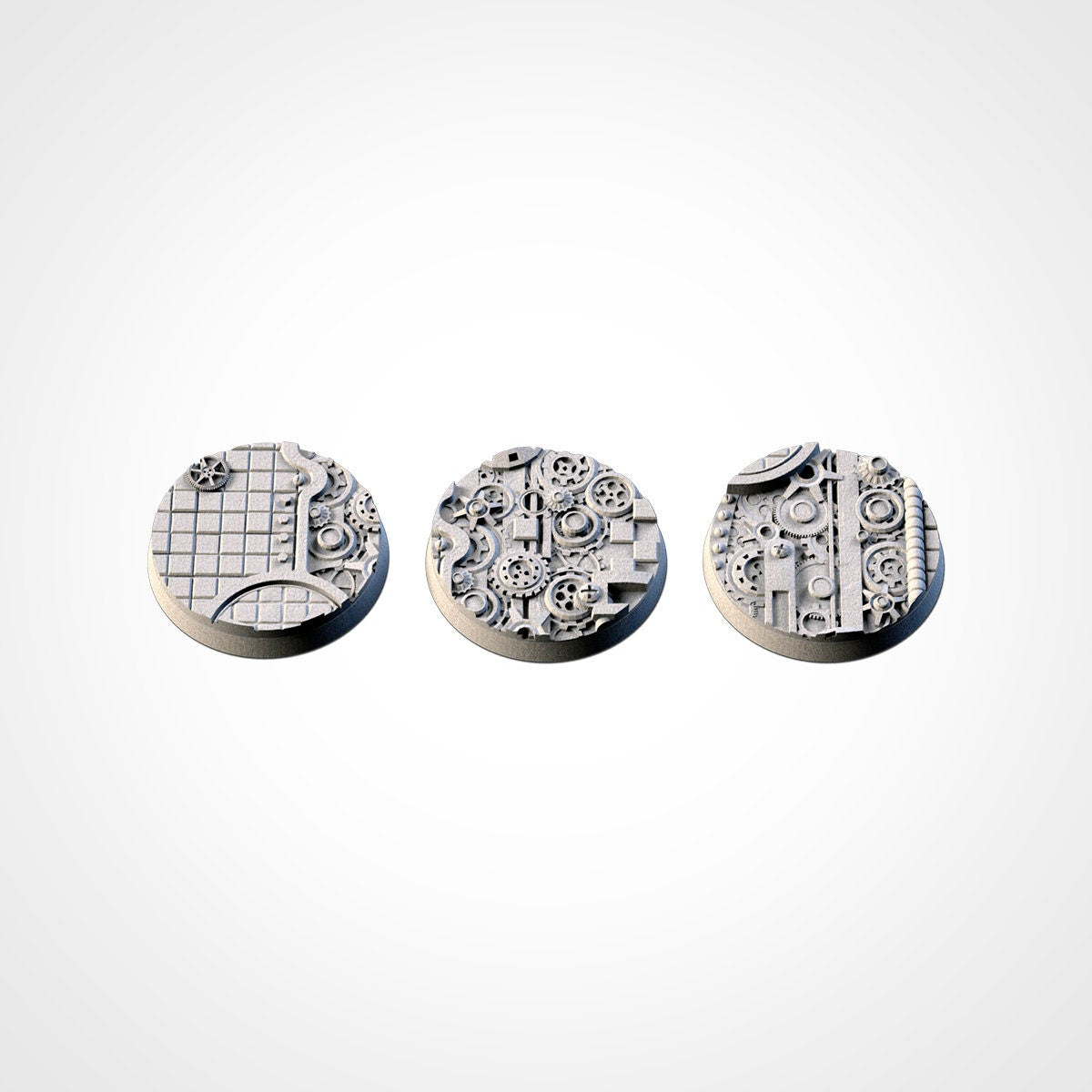 Steam punk bases various sizes
