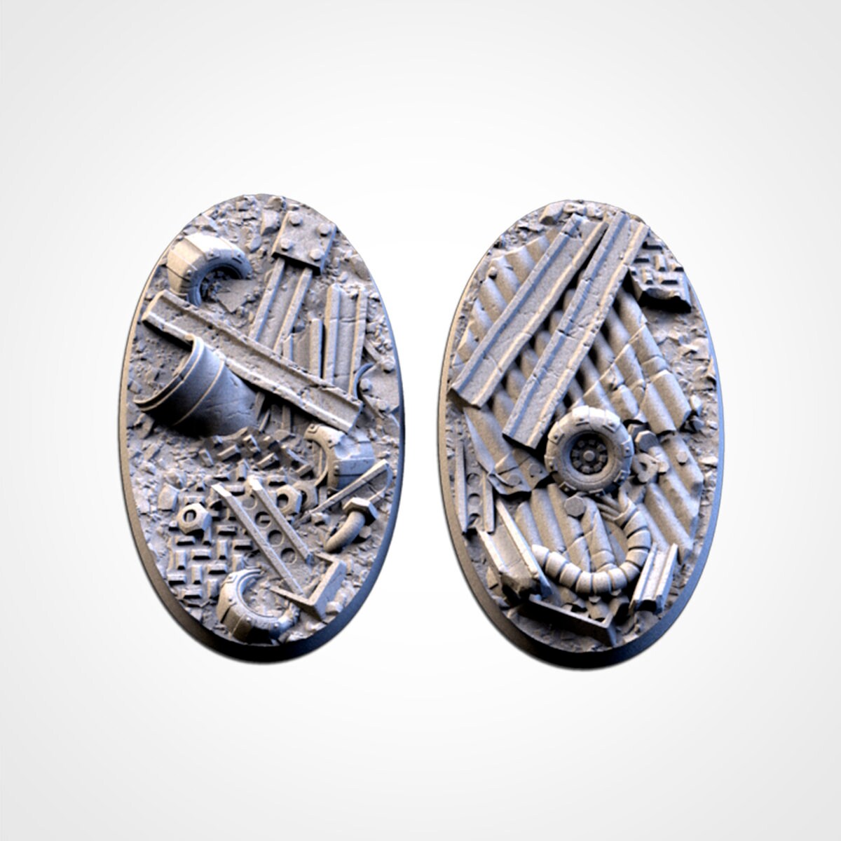 Scrap bases various sizes