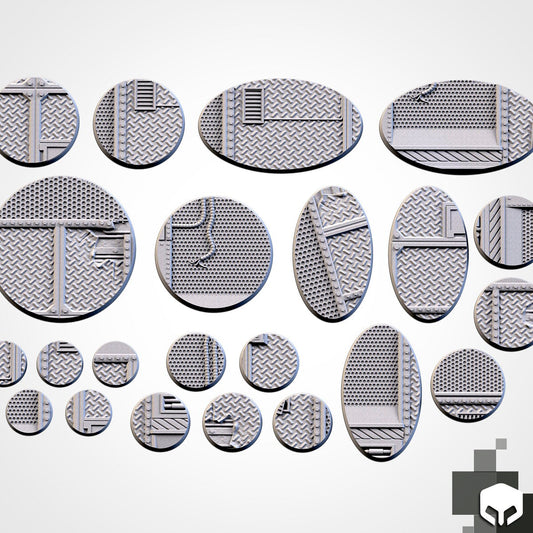 Factory bases various sizes