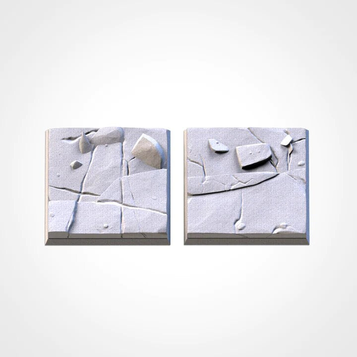 Frozen square bases various sizes