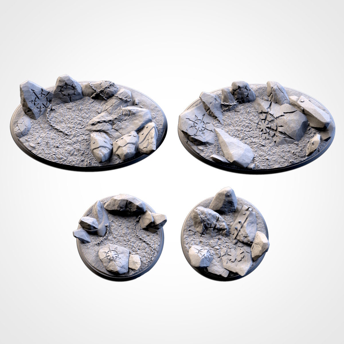 Chaos Hell Bases various sizes