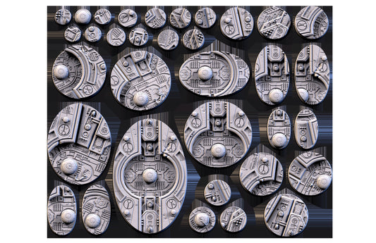 Abandoned Xeno City bases various sizes