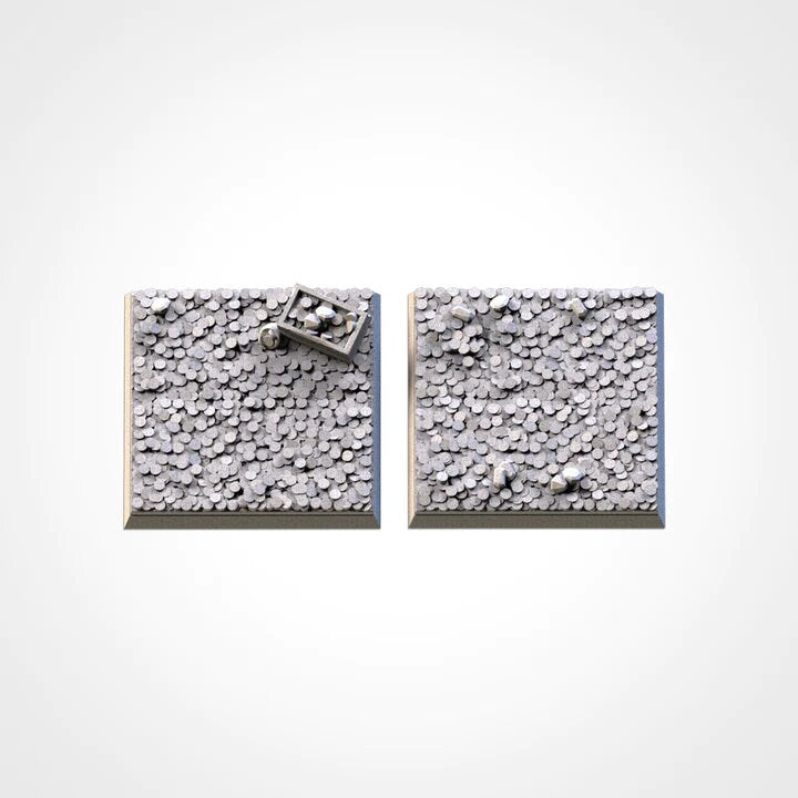 Treasure square bases various sizes