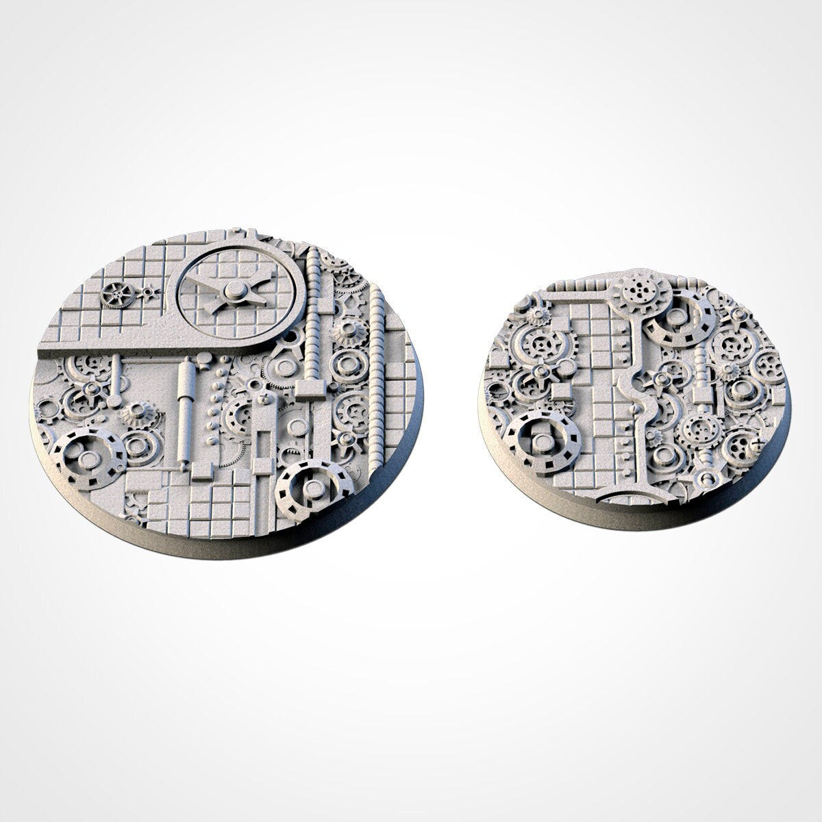 Steam punk bases various sizes