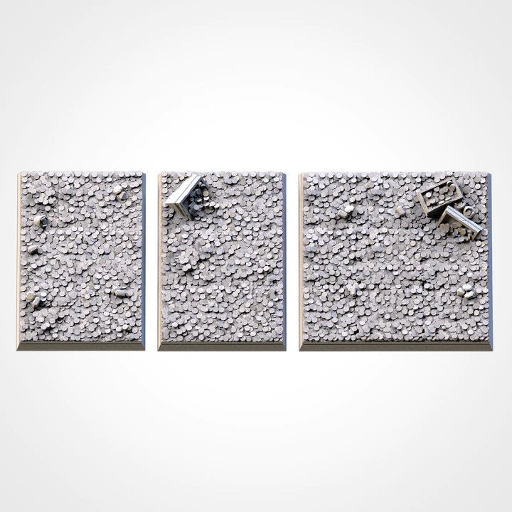 Treasure square bases various sizes