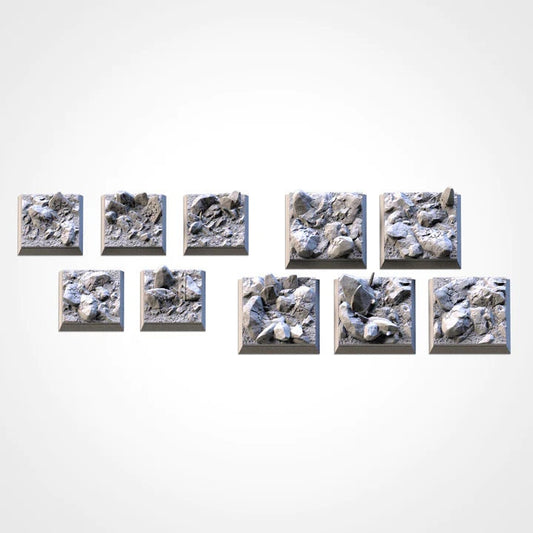 Chaos Hell square bases various sizes