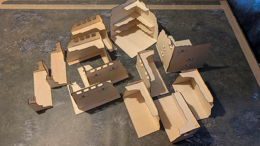 UKTC Laser Cut Terrain