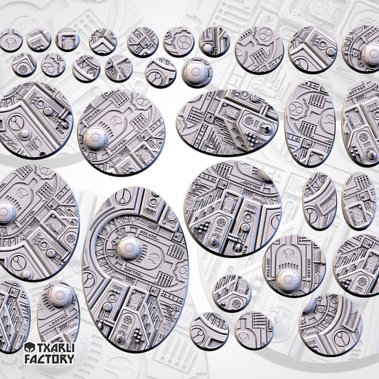 Xeno City bases various sizes