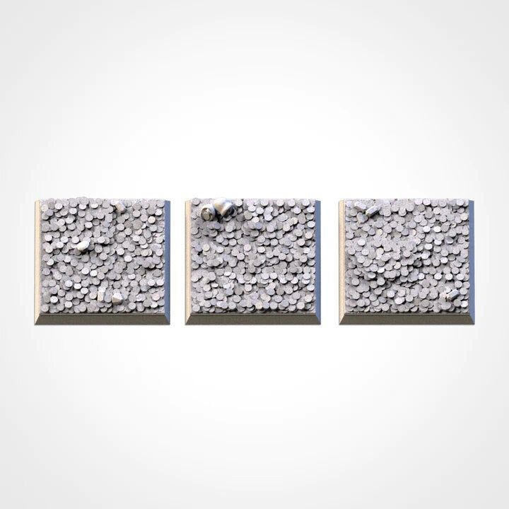 Treasure square bases various sizes