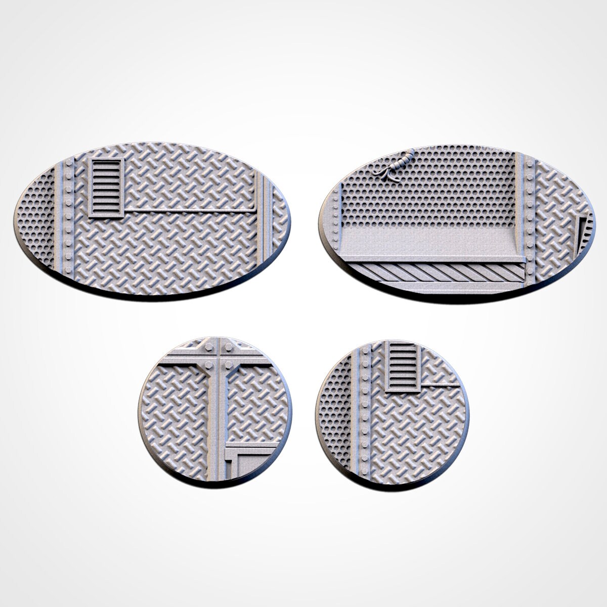 Factory bases various sizes
