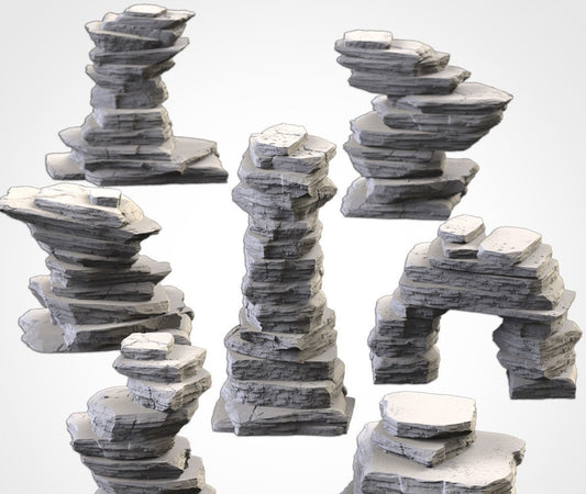 Desert Mountains terrain various