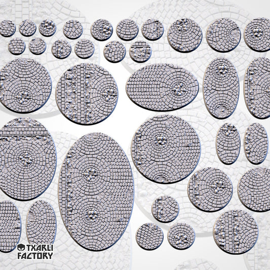 Medieval Road bases various sizes