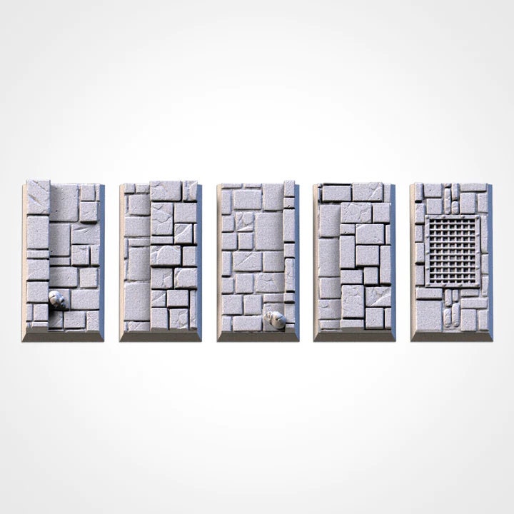 Dungeon square bases various sizes