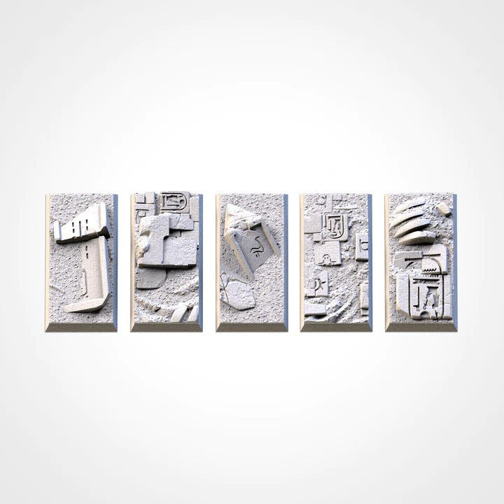 Egyptian Square bases various sizes