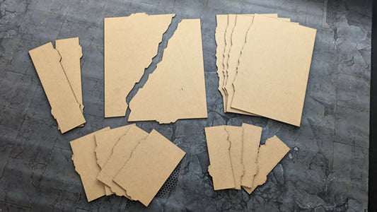MDF terrain layouts for 11th edition 40k