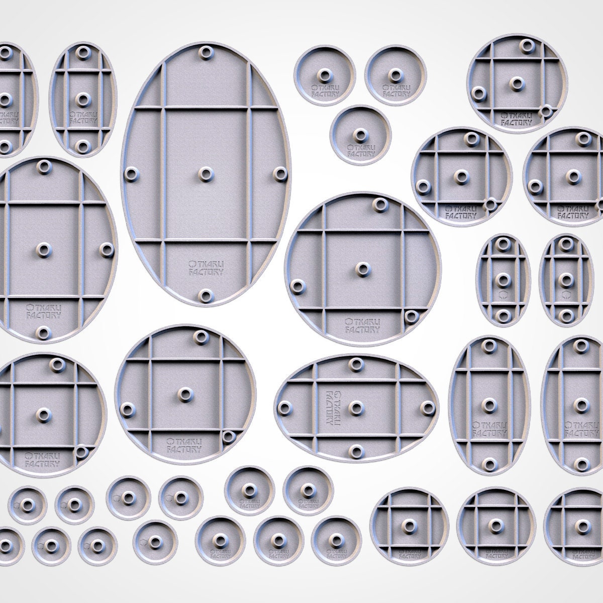 Abandoned Xeno City bases various sizes
