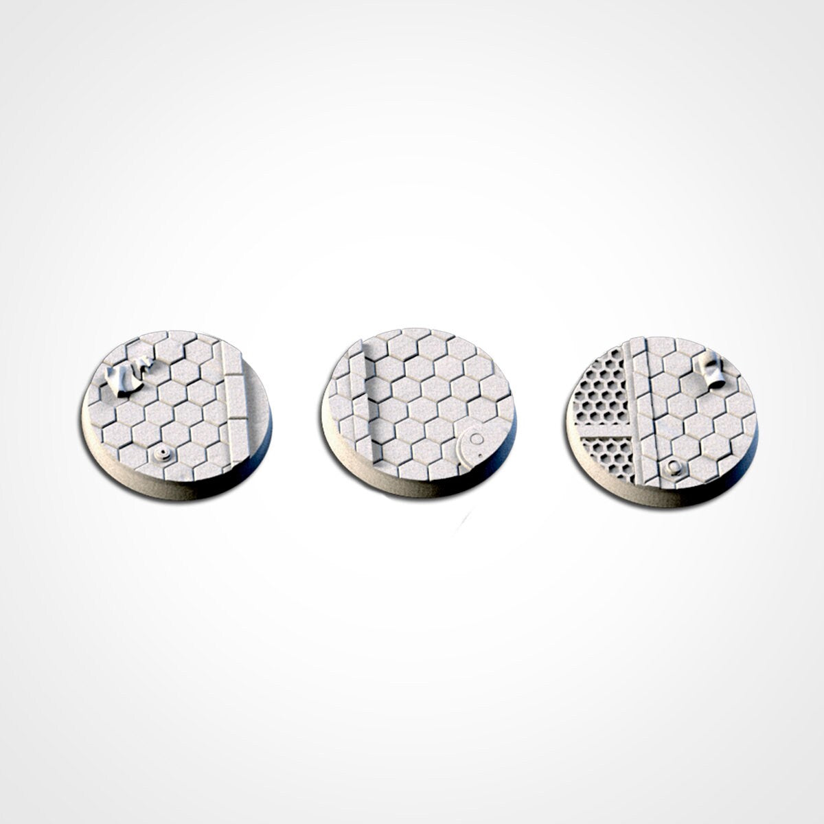 Scifi city bases various sizes