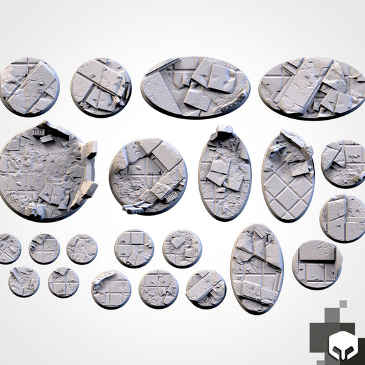 City Ruins bases various sizes