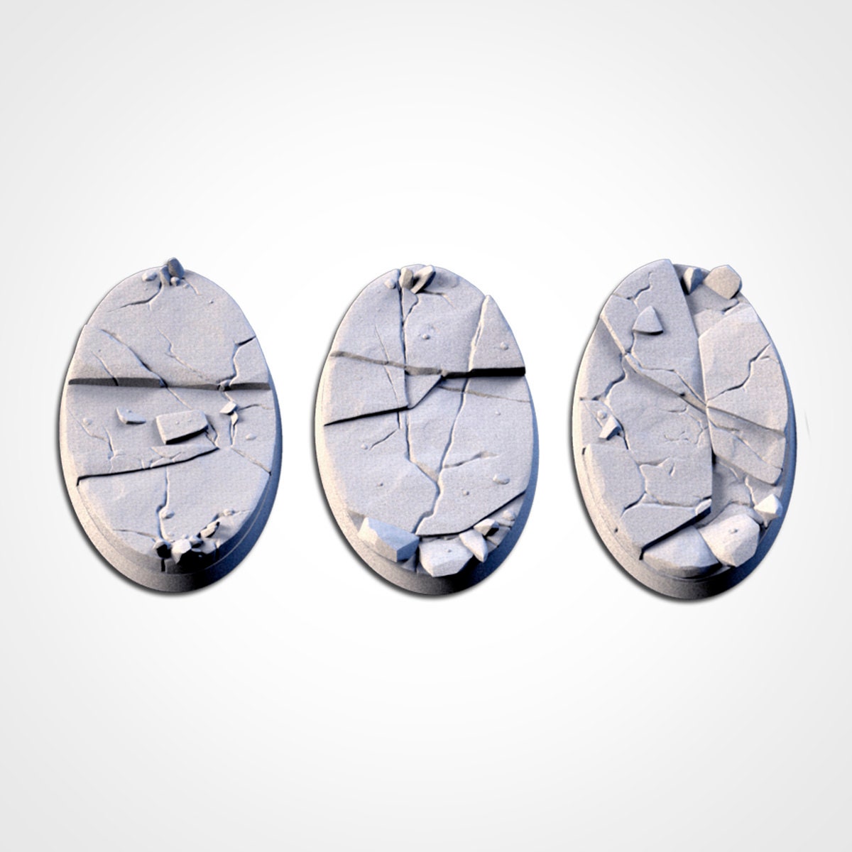 Frozen planet bases various sizes