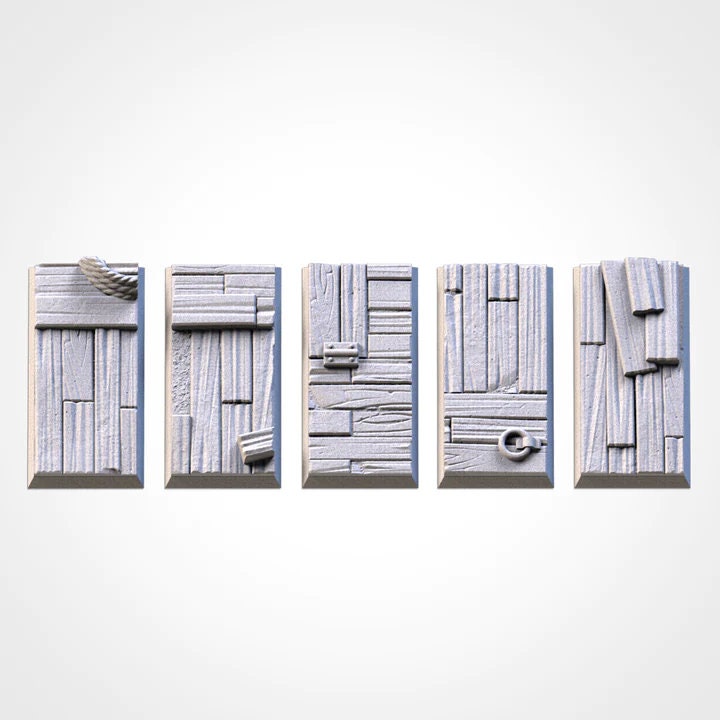 Wooden square bases various sizes