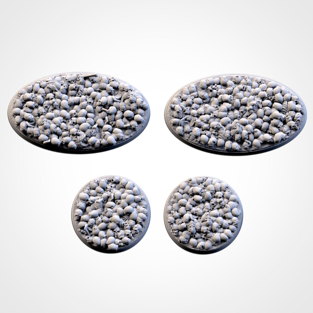 Death Skulls bases various sizes